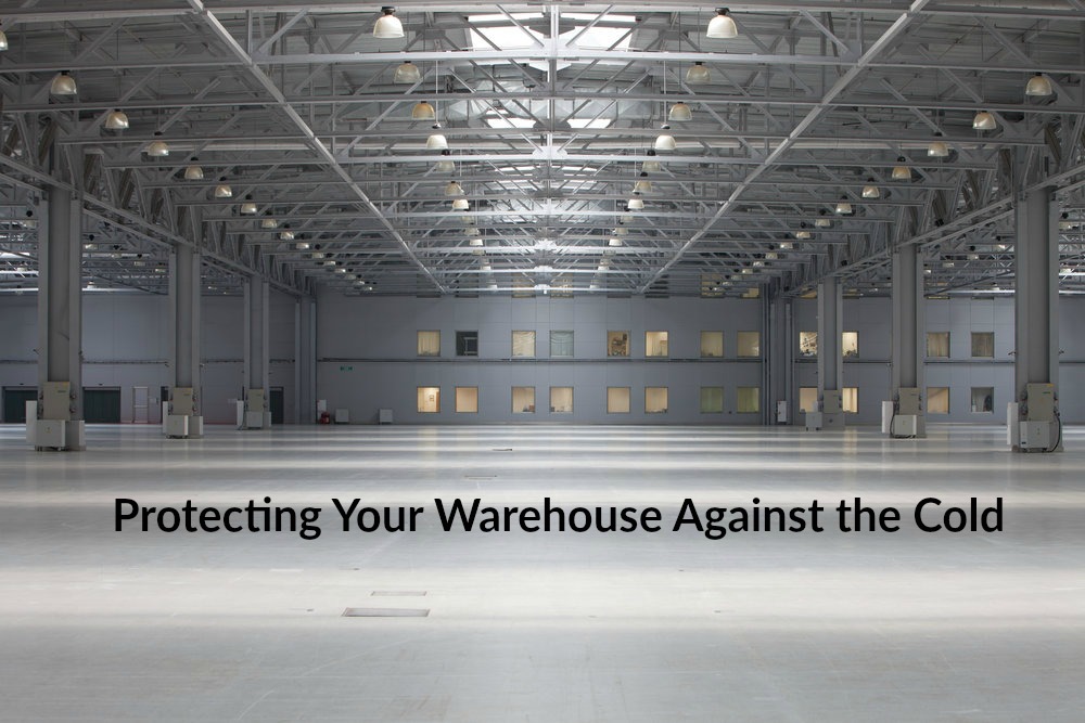 Large modern empty storehouse