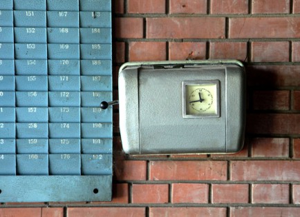 Antique Time Clock