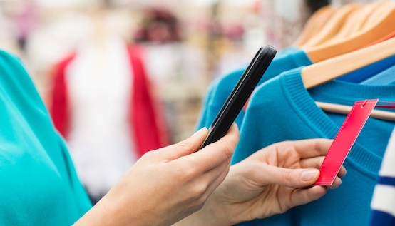 internet of things smartphone shopping