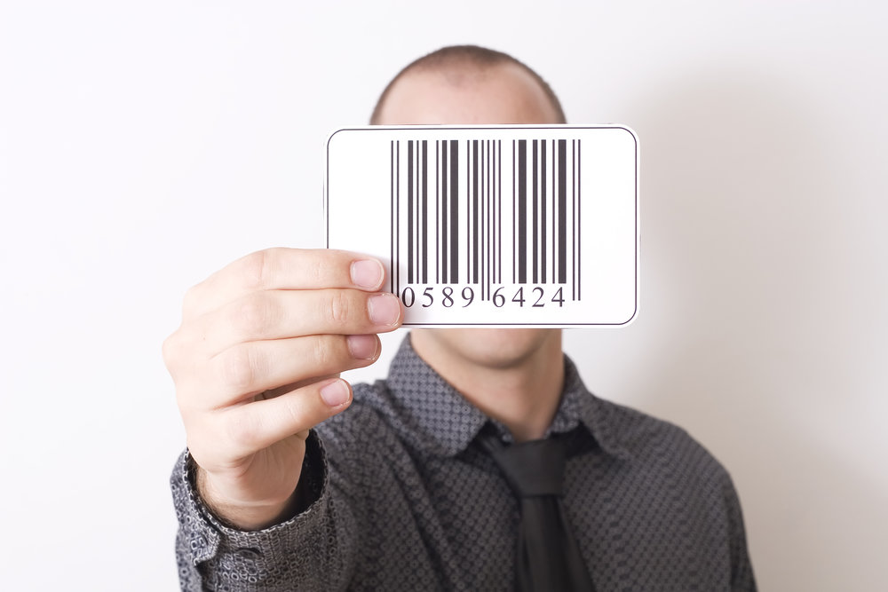 Holding barcode