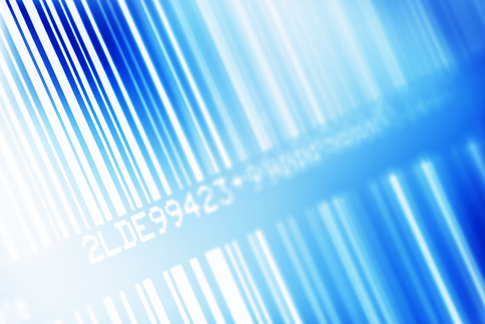 Blue Barcode